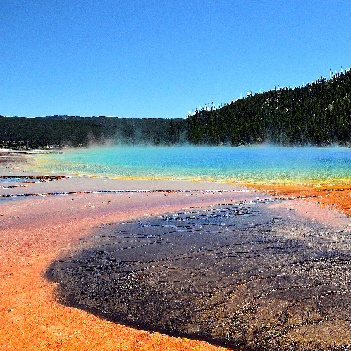 The Grand Prismatic Spring, Yellowstone NP